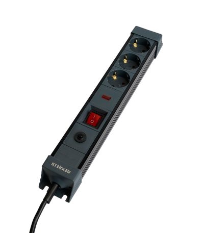 Сетевой фильтр 3-местный с/з Stekker Techno HM22-31-05 50155