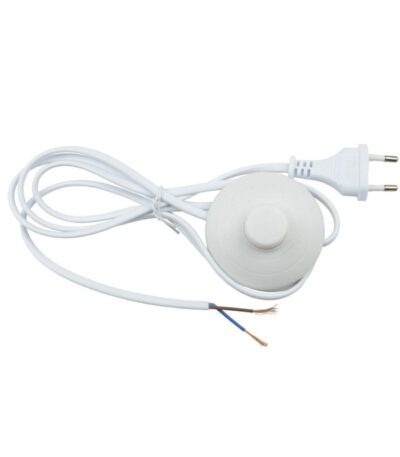 Шнур сетевой с вилкой и выключателем (UL-00004434) Uniel UCX-C20/02A-170 White