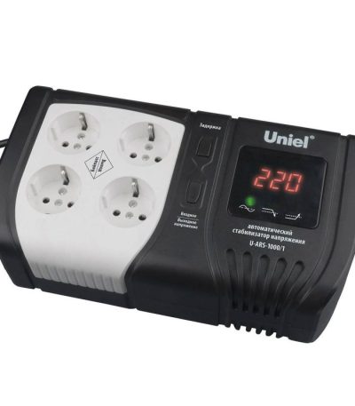 Стабилизатор напряжения Expert (09622) Uniel 1000ВА U-ARS-1000/1