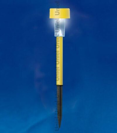 Светильник на солнечных батареях (07408) Uniel Promo USL-C-009/PT365 Yellow Sparkle