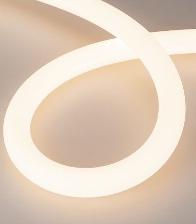 Светодиодная герметичная лента Arlight MOONLIGHT-SIDE-A336-D40mm 24V Warm3000 360deg (15 W/m, IP65, 2835, 5m, wire x1) 039318