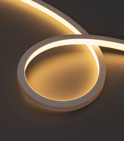 Светодиодная герметичная лента Arlight MOONLIGHT-TOP-X320-13x12mm 24V Warm3000 (5 W/m, IP67, sauna, 5m, wire x1) 051125