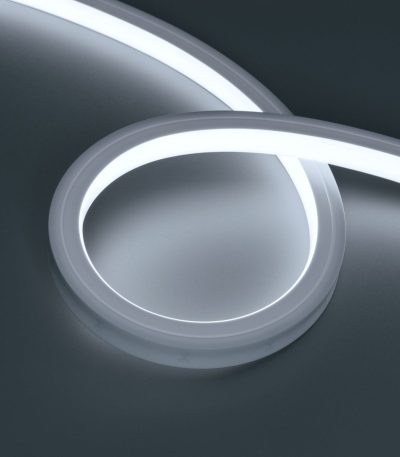 Светодиодная герметичная лента Arlight NOVA-TOP-PU-A120-16x15mm 24V White7200 (10 W/m, IP68, 5m, wire x2) 049075