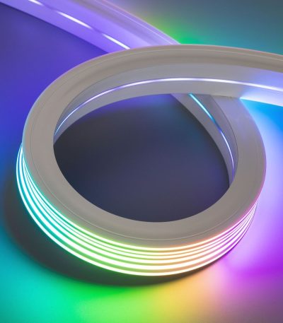 Светодиодная герметичная лента Arlight SPI STARDUST-TOP-B60-30x20mm 12V RGB (12 W/m, IP65, 5m, wire x1) 042134