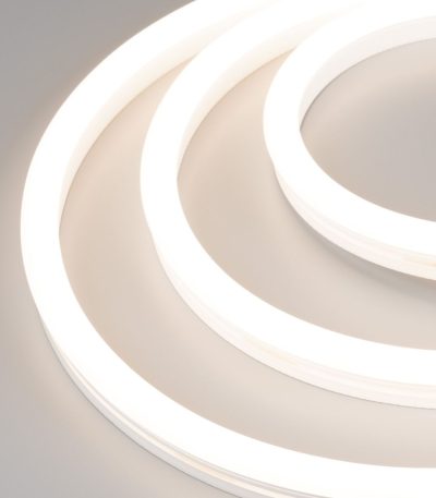 Светодиодная герметичная лента Arlight WAVE-SIDE-A120-12x25mm 230V Day4000 (12 W/m, IP67, 50m, wire x2) 047810