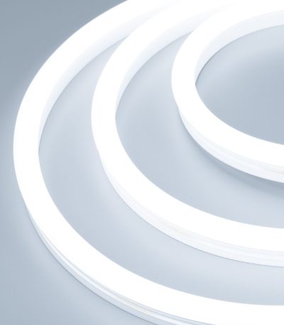 Светодиодная герметичная лента Arlight WAVE-SIDE-A120-12x25mm 230V White6000 (12 W/m, IP67, 50m, wire x2) 051935