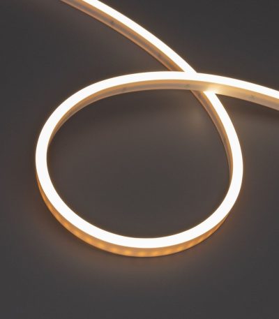 Светодиодная герметичная лента Arlight WAVE-SIDE-PU-A120-06x12mm 24V Warm3500 (8 W/m, IP68, 3m, wire x1) 052586