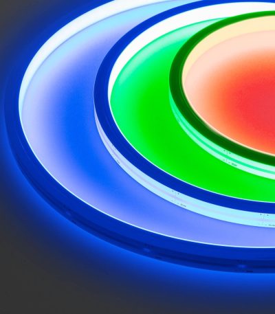 Светодиодная герметичная лента Arlight WAVE-TOP-PU-H120-10x10mm 24V RGB (10 W/m, IP68, 1m, wire x1) 052641