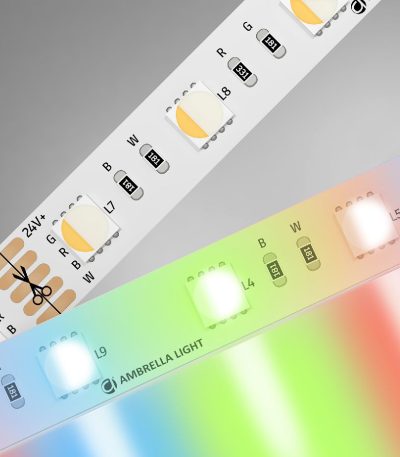 Светодиодная лента Ambrella Light Illumination 24В 5050 10Вт/м RGBW+4500K 5м IP20 GS4402