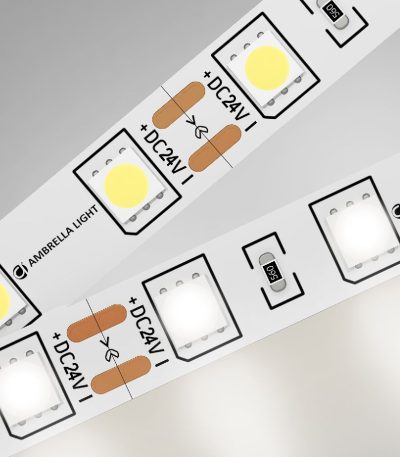 Светодиодная лента Ambrella Light Illumination 24В 5050 14,4Вт/м 3000K 5м IP20 GS4002