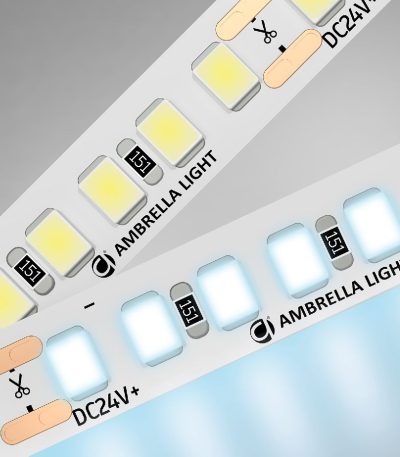 Светодиодная лента Ambrella Light LED Strip 24В 2835 14,4Вт/м 6500K 5м IP20 GS3203