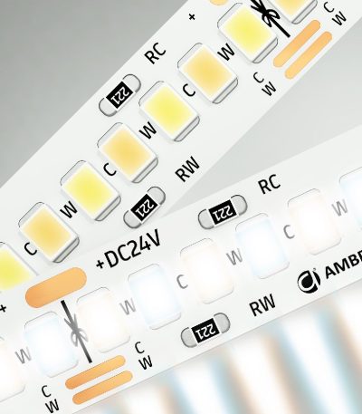 Светодиодная лента Ambrella Light LED Strip 24В 2835 18Вт/м 3000-6500K 5м IP20 GS4151