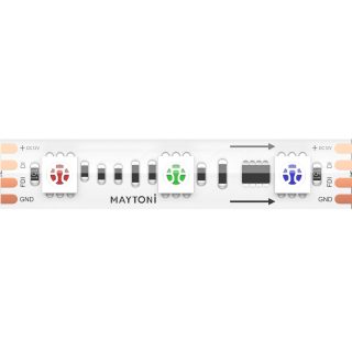 Светодиодная лента Maytoni Led Strip 12В 5050 14,4Вт/м RGB 5м IP67 201244