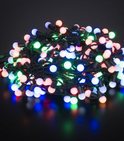 Светодиодная нить Eurosvet 400-104 мульти с эффектом мерцания 20м IP65