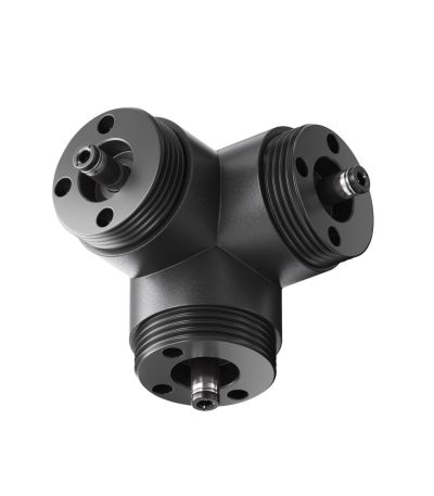 T-образный вертикальный коннектор без ввода питания Maytoni Shelf CA016TC-B