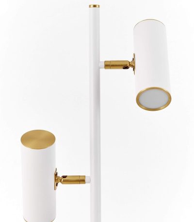 Торшер Lumina Deco Mira LDF 7731-2 WT+MD