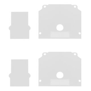 Торцевая заглушка (внешняя и внутрення 2+2 шт.) ST Luce Skyline 48 ST047.589.02