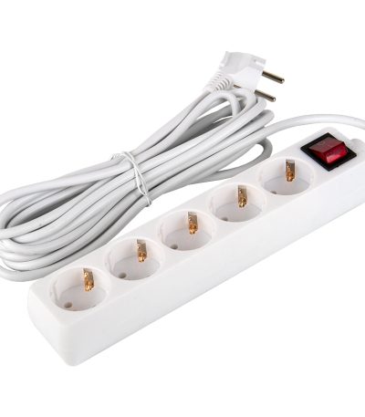 Удлинитель бытовой General GES-16-3x100-5-5m-S 470012