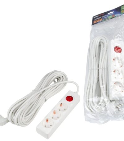 Удлинитель бытовой Uniel Ultra S-GCU3-10B WHITE UL-00010014