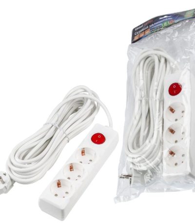 Удлинитель бытовой Uniel Ultra S-GCU3-7B WHITE UL-00010019