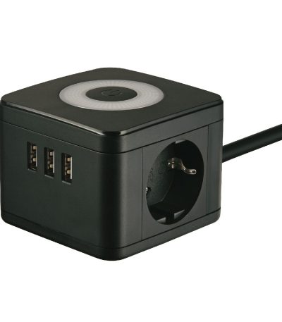 Удлинитель Uniel S-GCD2-1,5SBU BLACK UL-00011250