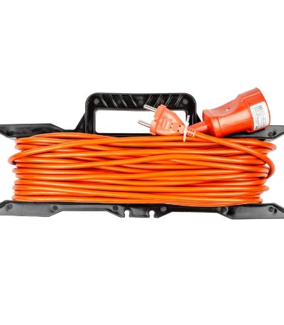 Удлинитель Uniel YX10-101 /UCK-1N/2x1,00/20M/F ORANGE UL-00010800