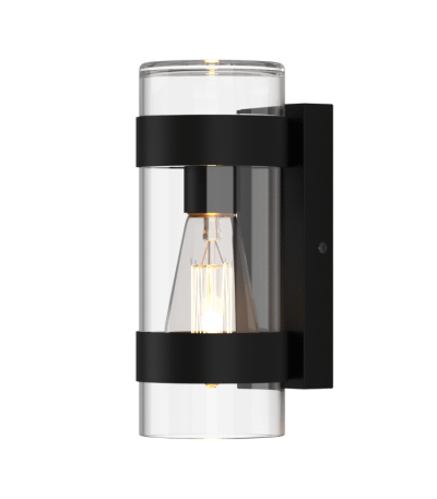 Уличный настенный светильни Elektrostandard Falcon 35167/D черный 4690389195426 a063452