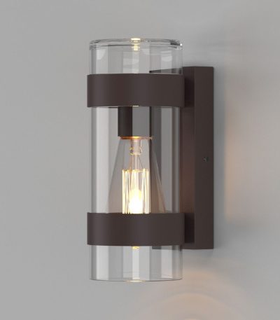 Уличный настенный светильни Elektrostandard Falcon 35167/D темно-коричневый4690389195273 a063466