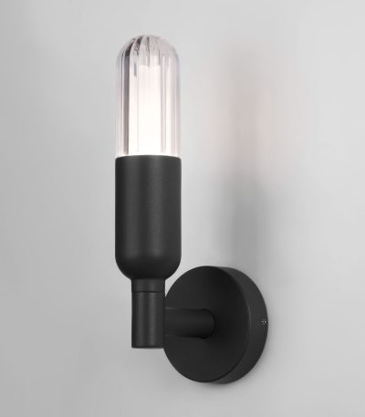 Уличный настенный светильни Elektrostandard Isida 35165/U черный 4690389194146 a062884