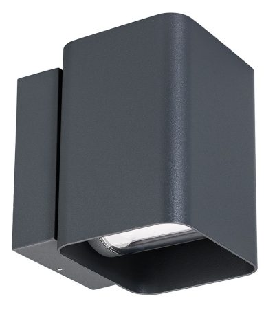 Уличный настенный светильник Arlight LGD-WALL-VARIO-S104x129-2x6W Day4000 (GR, 1-80 deg) 029794