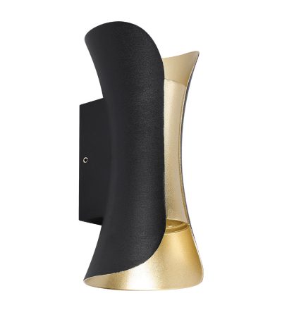 Уличный настенный светильник Arte Lamp Alba A6405AL-2BK