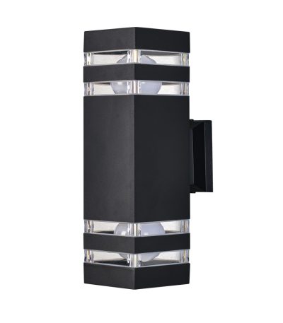 Уличный настенный светильник Arte Lamp Heather A4413AL-2BK