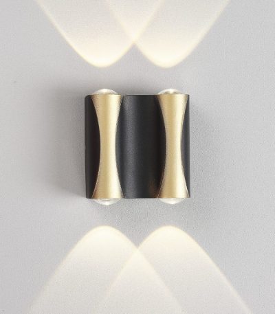 Уличный настенный светильник Crystal Lux CLT 022W2 BL-GO 4000K