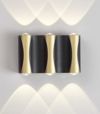 Уличный настенный светильник Crystal Lux CLT 022W3 BL-GO 4000K