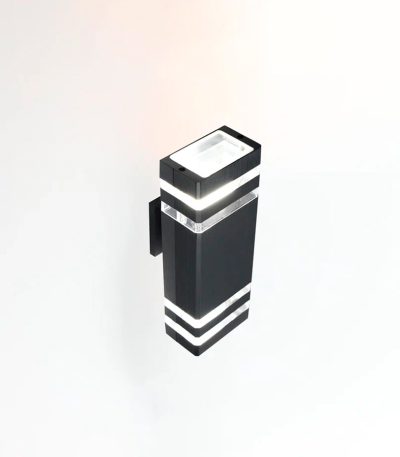 Уличный настенный светильник General GWL-2MR16-GU10-S-IP65 662519