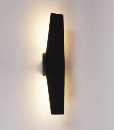 Уличный настенный светильник Reluce 86877-9.2-001JH LED2*6W BK