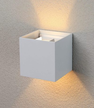 Уличный настенный светодиодный светильник Elektrostandard 1548 Techno LED Winner белый 4690389106286