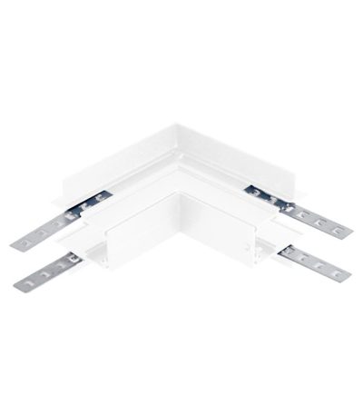 Внешний угловой соединитель угловой для магнитного встраиваемого шинопровода Crystal Lux Space CLT 0.223 03 WH