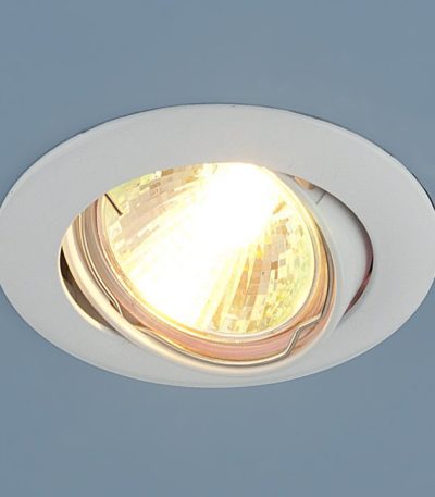 Встраиваемый светильник Elektrostandard 104S MR16 WH белый 4690389060298