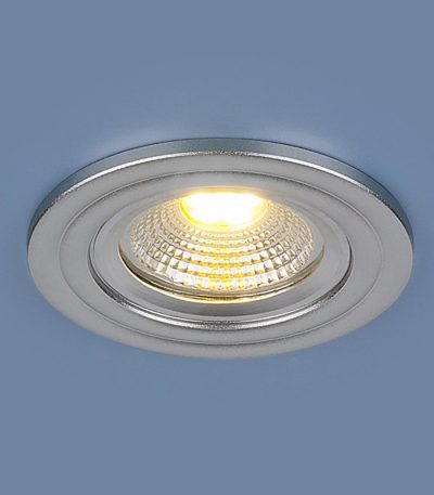 Встраиваемый светодиодный светильник Elektrostandard 9902 LED 3W COB SL серебро 4690389106118