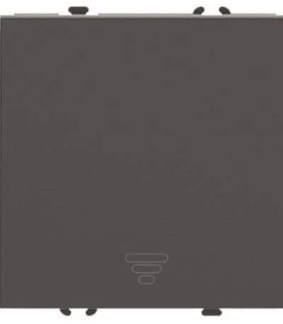 Выключатель 1-кл.самовозвр. (механизм) Stekker Эмили RSW10-5112-09 антрацит soft touch 50366