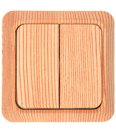 Выключатель 2-клавишный General 477034