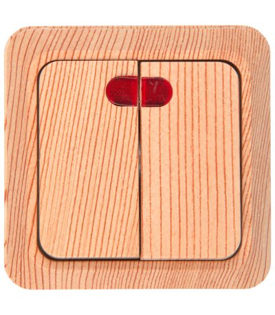 Выключатель 2-клавишный General 477035