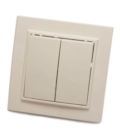 Выключатель 2-клавишный Stekker PSW10-9004-02 39231