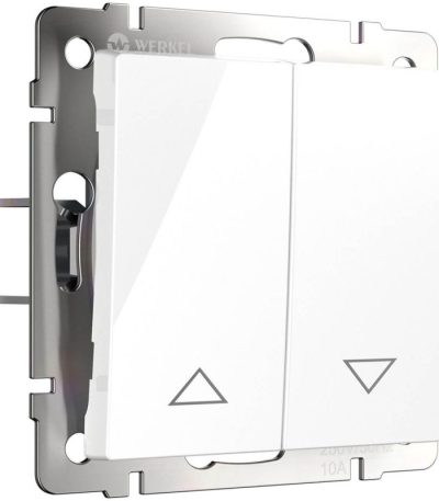 Выключатель жалюзи Werkel белый W1124501 4690389155239