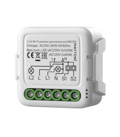 Wi-Fi диммер двухканальный Maytoni MD006