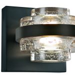 Бра Delight Collection MD22030002 MB22030002-1A black/clear