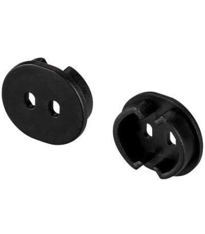 Заглушка Arlight ARH-ROUND-D20-DUAL BLACK с отверстием 039302