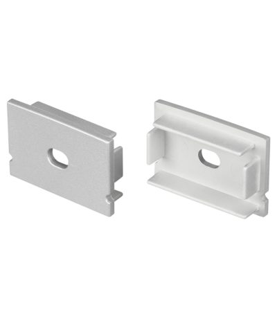 Заглушка Arlight LINE-3020 SILVER с отверстием 057058