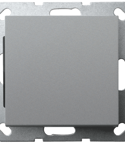 Звонковый механизм Jasmart в комплекте с накладкой 10A 250V цвет алюминий G3010S